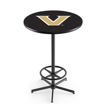Holland Bar Stool Co 42" Black Vanderbilt Pub Table L216B4228Vander